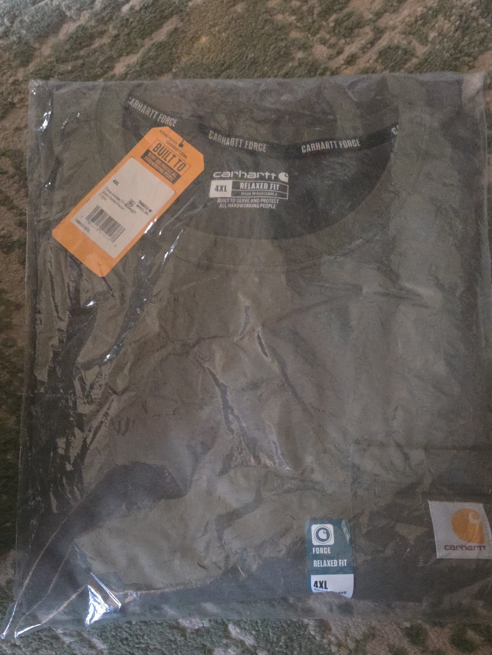 Carhartt Force Relaxed Fit Midweight Short-Sleeve Pocket T-Shirt - Picture 6 of 7